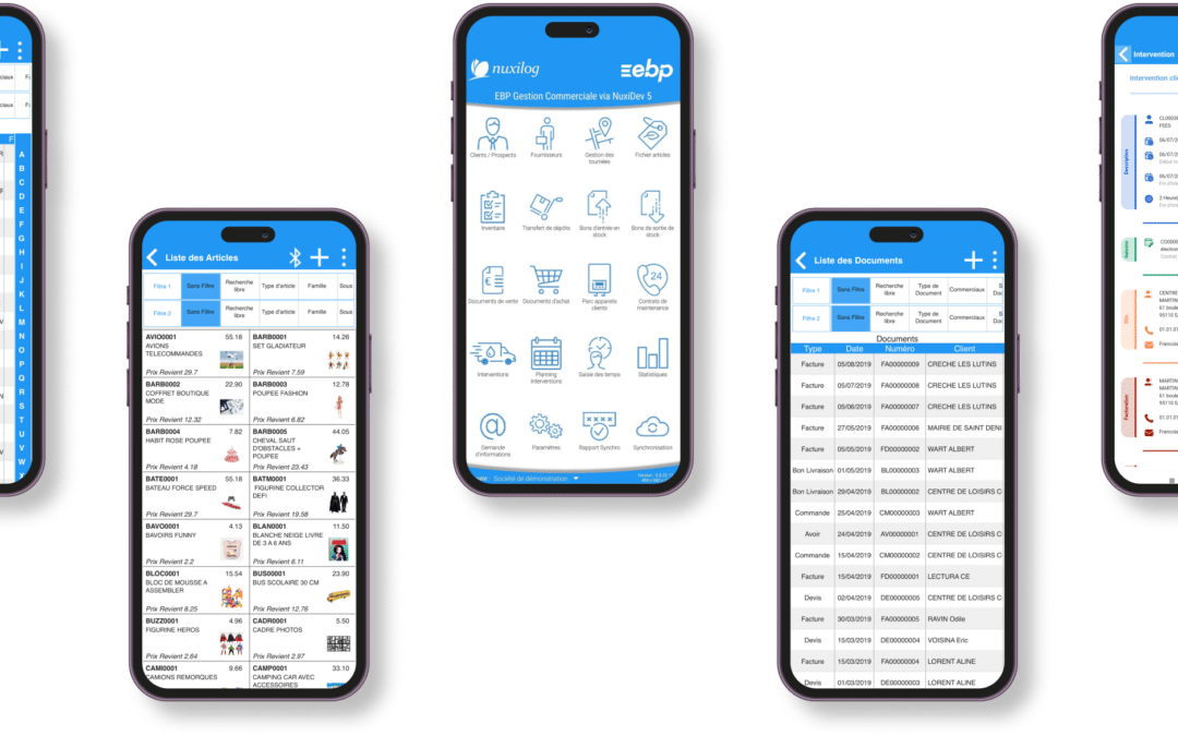 Ceralis accompagne les PME avec NuxiDev pour que votre bureau soit dans votre poche ! 
